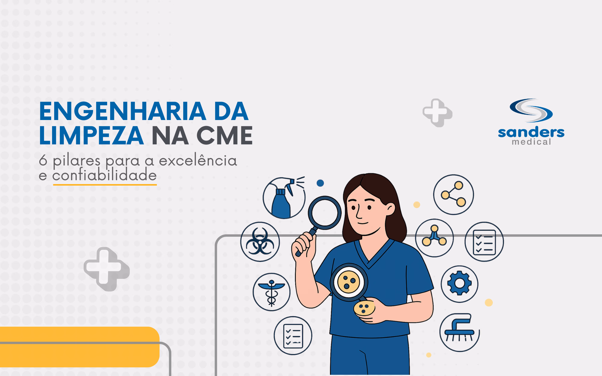 Engenharia da limpeza para controle hospitalar